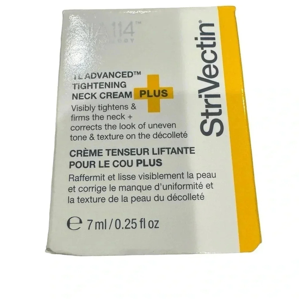 StriVectin Advanced neck tightening cream plus.  Mini size. Anti aging.